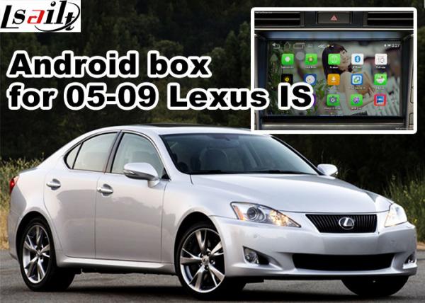 Cheap Lexus IS350 IS250 ISF 2005-2009 Multimedia Gps Navigation mirror link video interface rear view for sale
