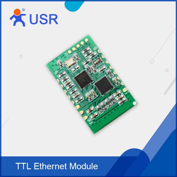 Cheap [USR-TCP232-S2]  TTL to TCP/IP Ethernet module with DHCP/Web page SMD type for sale