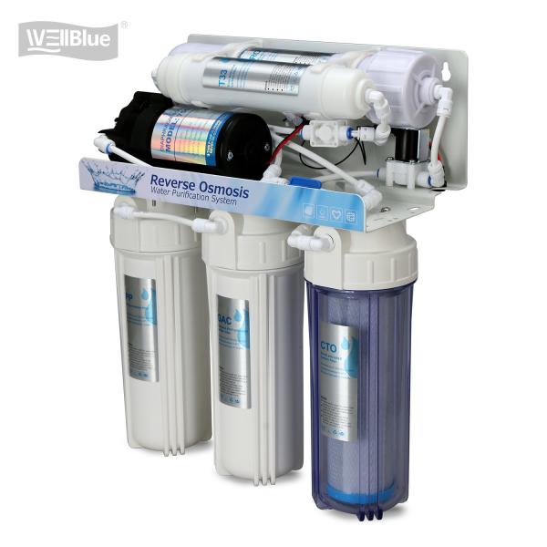 Cheap Plastic Material Reverse Osmosis Water Purifier Kitchen / Apartment Application for sale