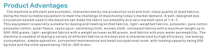 Ss Jet Soft Overflow Dyeing Machine Terry Towel Textile Fabric Machine
