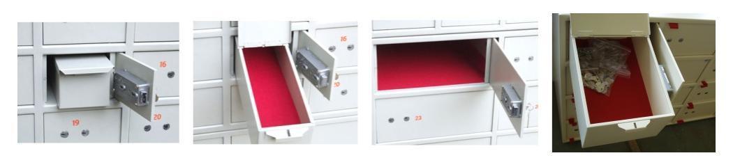 Dt-6 Customize Safe Deposit Box Bank Vault Locker