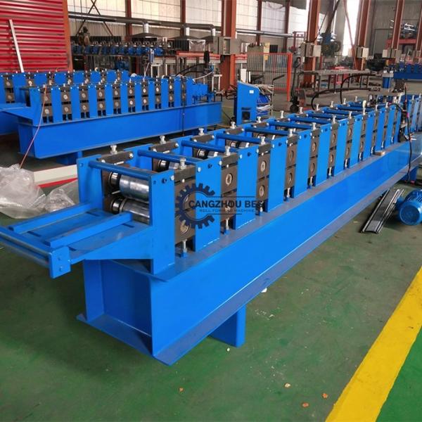 Cheap 1.5mm Hydraulic Galvanized Shutter Door with hole Making Machine for sale