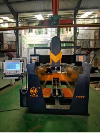 Cheap 4 Axis Column CNC Stone Carving Machine For Marble Cutting And Granite Engraving for sale