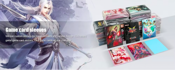 Custom Matte Game Card Case Is Scratch-Resistant , Wear-Resistant And Bend-Resistant
