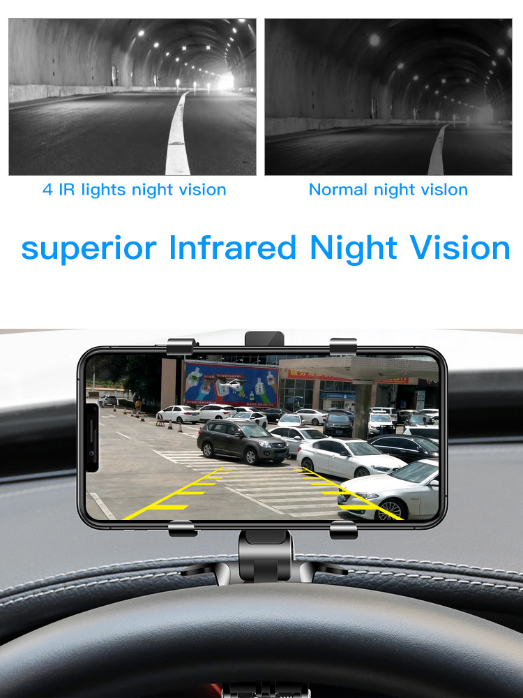 IP67 4CH Wireless Backup Camera System For Trucks RV Trailer ISO And Android