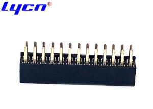 Best 1.27 Mm DIP Female Header Connector Double Row U Type Terminal wholesale