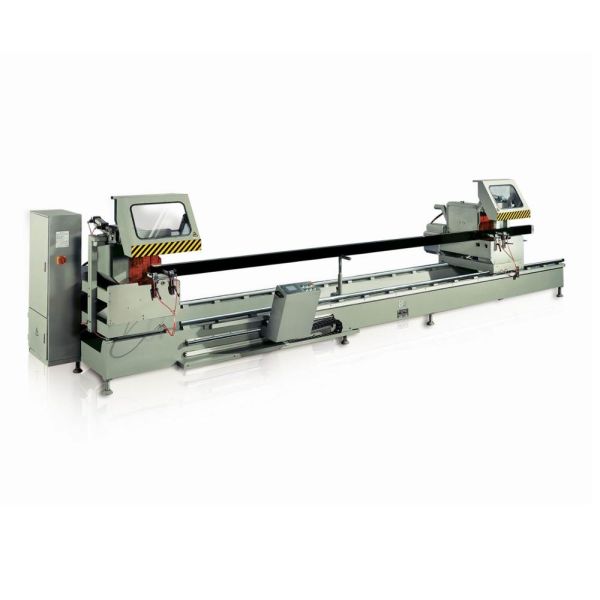 CNC Automatic Aluminum Door and window Double Head Sawing Machine for any angles cutting