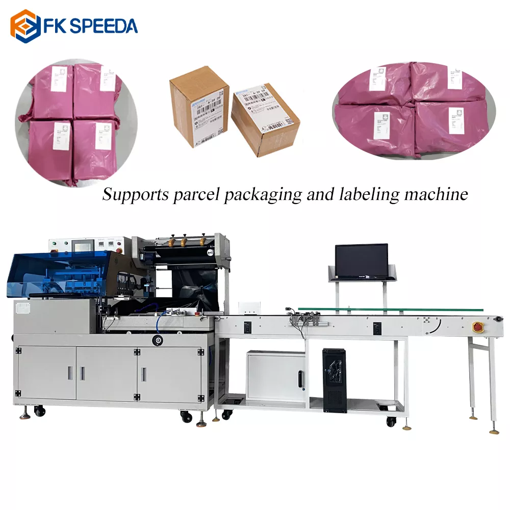 Multi-function High Speed E-commerce Express Packaging Auto Bagging Sealing Machine