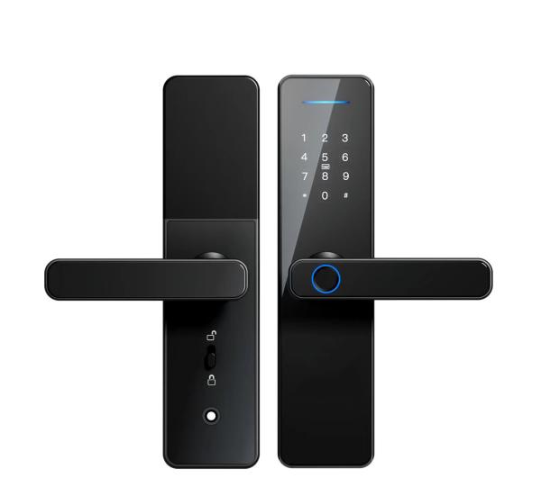 Cheap S811 Wifi Lock Tuya Zigbee TTlock Biometric Fingerprint Smart Digital Door lock for sale