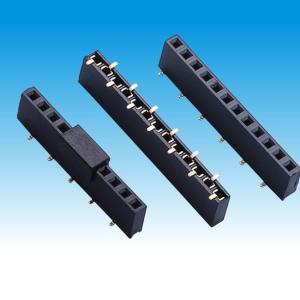 Best Dual Row Female Header Connector , U Type Contact Smt Female Header wholesale
