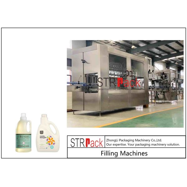 Linear Type Automatic Chemical Liquid Filling Machine Customized Weight Wide Range