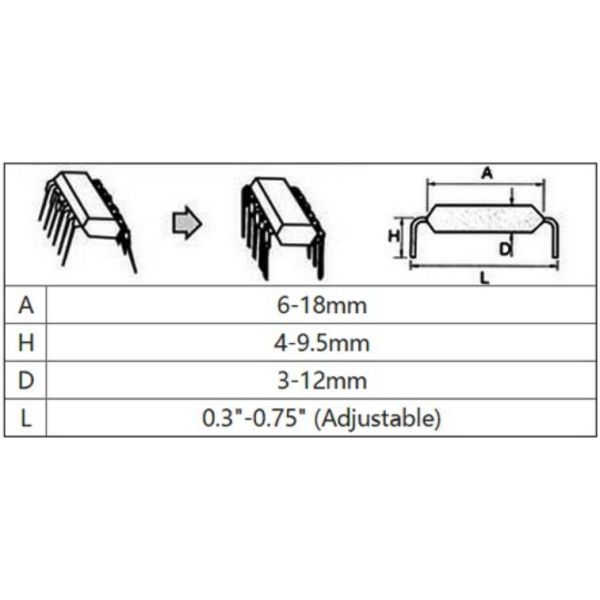 Automatic 220V 50HZ Ic Lead Former / High Efficient IC Lead Straightener