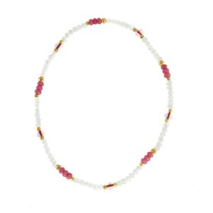 Best Handcrafted Glass Crystal Multicolor Beaded Necklace For Holidays Gift wholesale