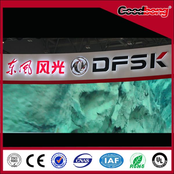 custom high quality waterproof polished LED light letter acrylic car logo