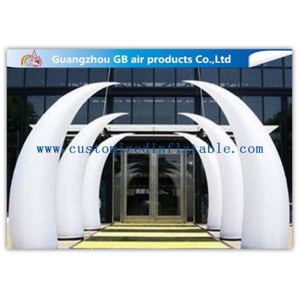 Inflatable Ivory Christmas Lights Decorations With LED Light For Holiday / Party