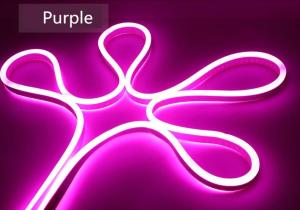 110V Led Neon Flex Light , Pink Flexible Led Neon Light For Home Decor