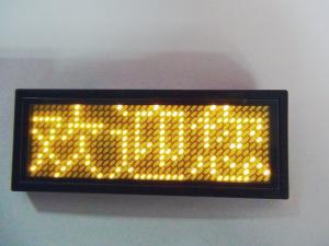 Best LANPAI Factory price Programmable LED scrolling message Badge wholesale