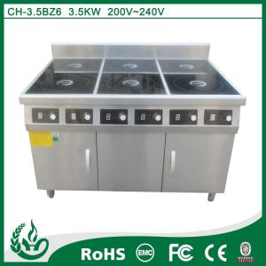 China 6 Burner Electric Range Cookers Restaurant Equipment CE Approval on sale