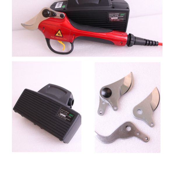 Hot Rated Swansoft Electric Fruit Garden Pruning Scissors/ Shears 3.0CM Electric Bypass Pruner for Sale