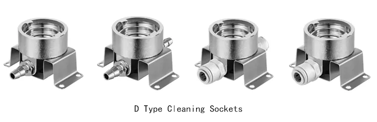 Beer Line Cleaning Sockets DSA G for Keg Connector Coupler in Home Party Barware