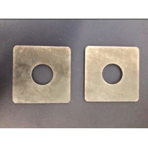 Best M16 Series Square Flat Washers , Precision Rectangular Washers Plain wholesale