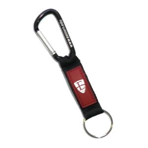 Best PVC Rubber Label Custom Carabiner Keychain Clips Environmental Protection wholesale