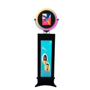 Best Electronic Ipad Selfie Photo Booth Detachable Top Handle Built In Light Strips wholesale
