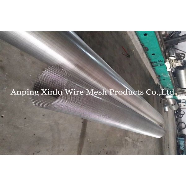 Female Threaded Johnson Wedge Wire Screens For Filtration 3000mm Length