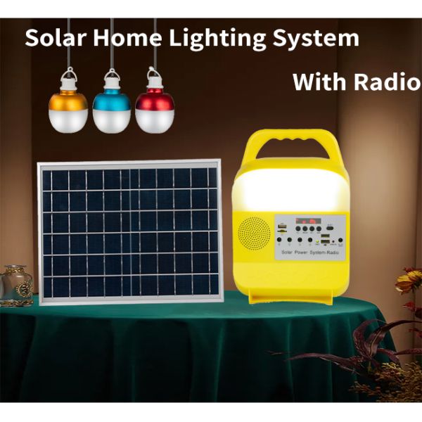 5W*3PCS LED 8000mah Portable Solar Camping Light For Tents Yurts