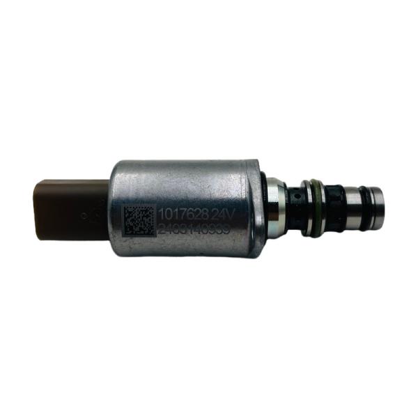 Cheap STAR ZEBRA SY215 SY235 SY335 Excavator Hydraulic Pump Control Valve Solenoid Valve Part Number 1017628 24V Fast Shipping for sale