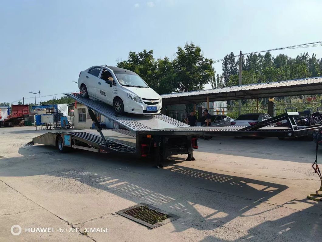 Single Axle Car Transport Trailer, Can Transport 4 Pickup Transport Truck Trailers