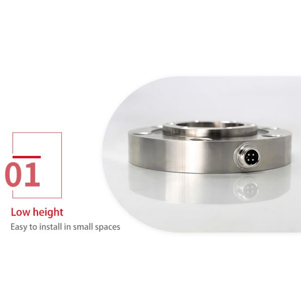 Stainless Steel Load Cell Wireless Loadcell Miniature Donut Washer Type Through Hole Load Cell 500kg 5000kg