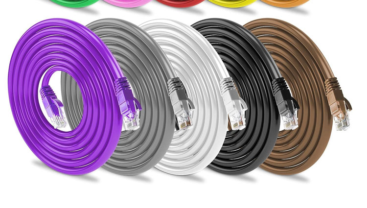 OEM High Quality Pure Cooper Shield FTP UTP STP SFTP Cat5 Cat5e Cat6 Cat6a Cat7 Cat8 RJ45 Ethernet Patch Lan Network Cable