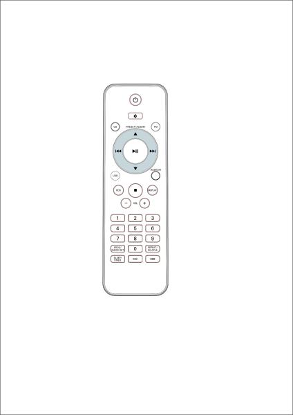 Cheap High End Remote Control For Set Top Box , IPTV Set Top Box Remote Control  ABS Cover for sale