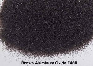 Best Surface Preparation Brown Aluminum Oxide Grit High Compression Strength Blasting Media wholesale