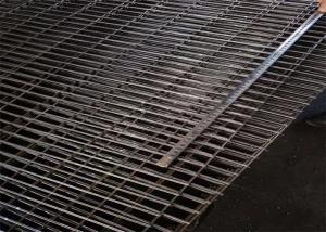 Best Black 25X75mm Welded Wire Mesh Panels / Wire Mesh Security Fencing wholesale