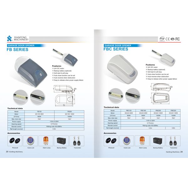 Automatic Garage Sectional Door Operator PORTE GARAGE