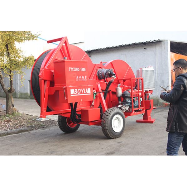 Overhead Line Stringing 2.5km/H TY1x30D-1800 Hydraulic Cable Tensioner