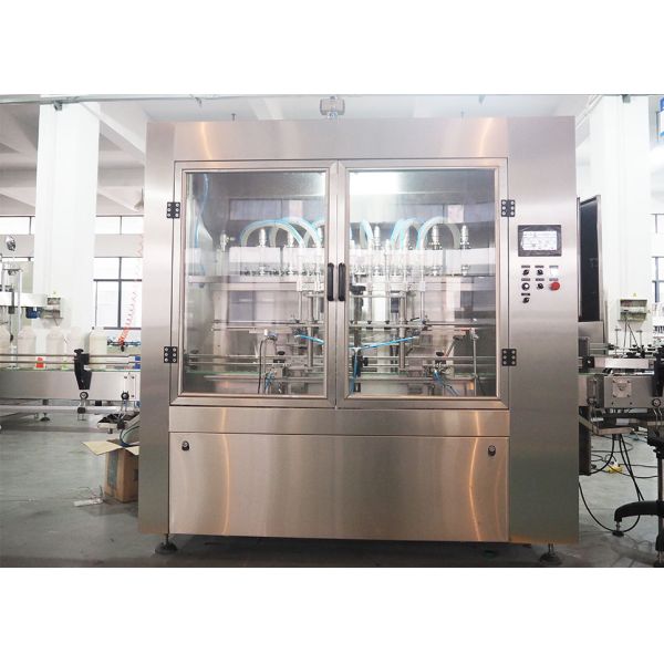 High Accuracy Paste Filling Machine , Liquid Soap / Shampoo Filling Machine