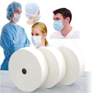Best Blue Color Hydrophobic SMMS Non Woven Fabric For Hospital Medical Gown wholesale