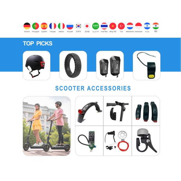 Mi4 Electric Scooter Accessories Scooter Rear Light Safety Warning Stoplight