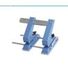 Buy cheap Blue Color 18 sheets metal adjsutbale 2 holes paper puncher with Ruler from wholesalers