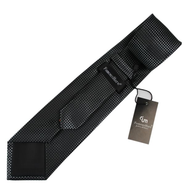 100% silk man's box tie set
