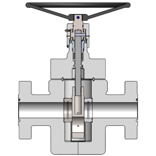Full Bore Flat Gate Valve Small Installation Space Full Diameter Gate Valves OEM