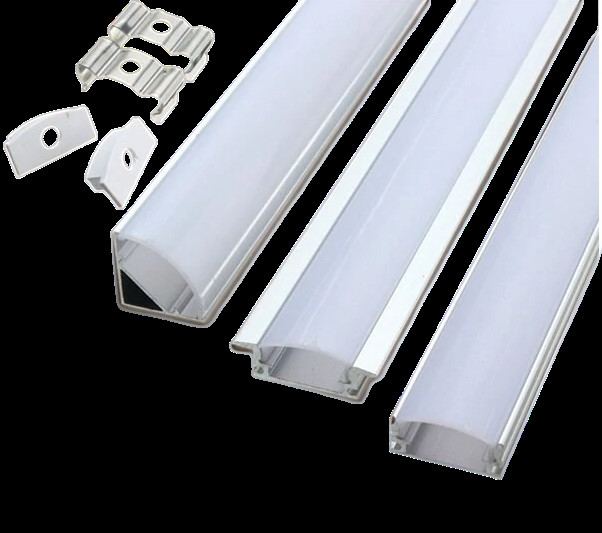 Recessed Aluminum LED Profile Lights Cabinet Lamp Led Strip Light Channel Aluminium Extrusion Housing Channel