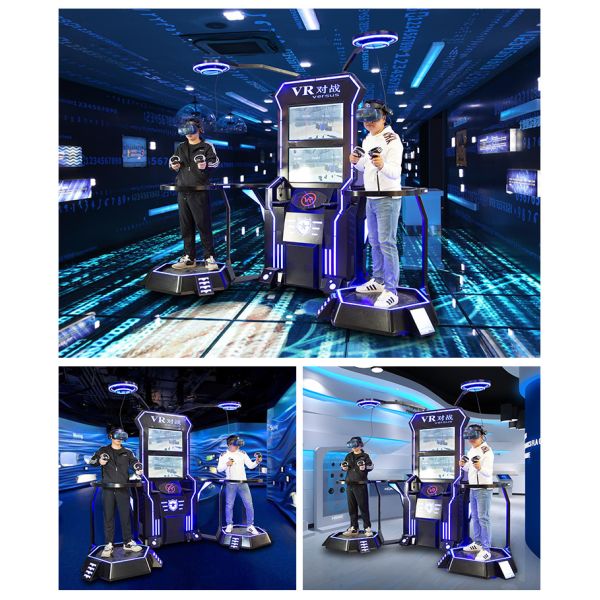 Indoor Vr Gaming Platform 9d VR Flight Shooting Game Simulator