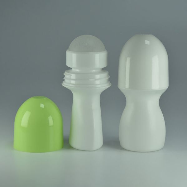 15ml Clear Body Perfume Paste Roll On Plastic Bottle With Round Roller Ball