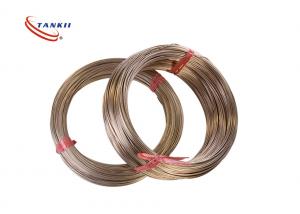 Best Low Resistance Copper Nickel Alloy Wire CuNi15 For Underground Heating wholesale