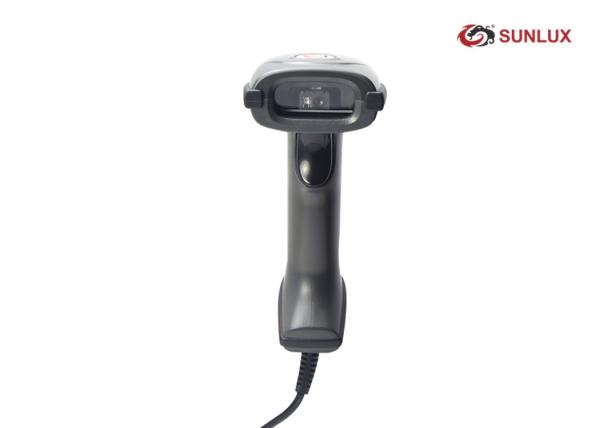 Cheap Shutter Handheld 2D Barcode Scanner For Retail Store / Library / Airport for sale