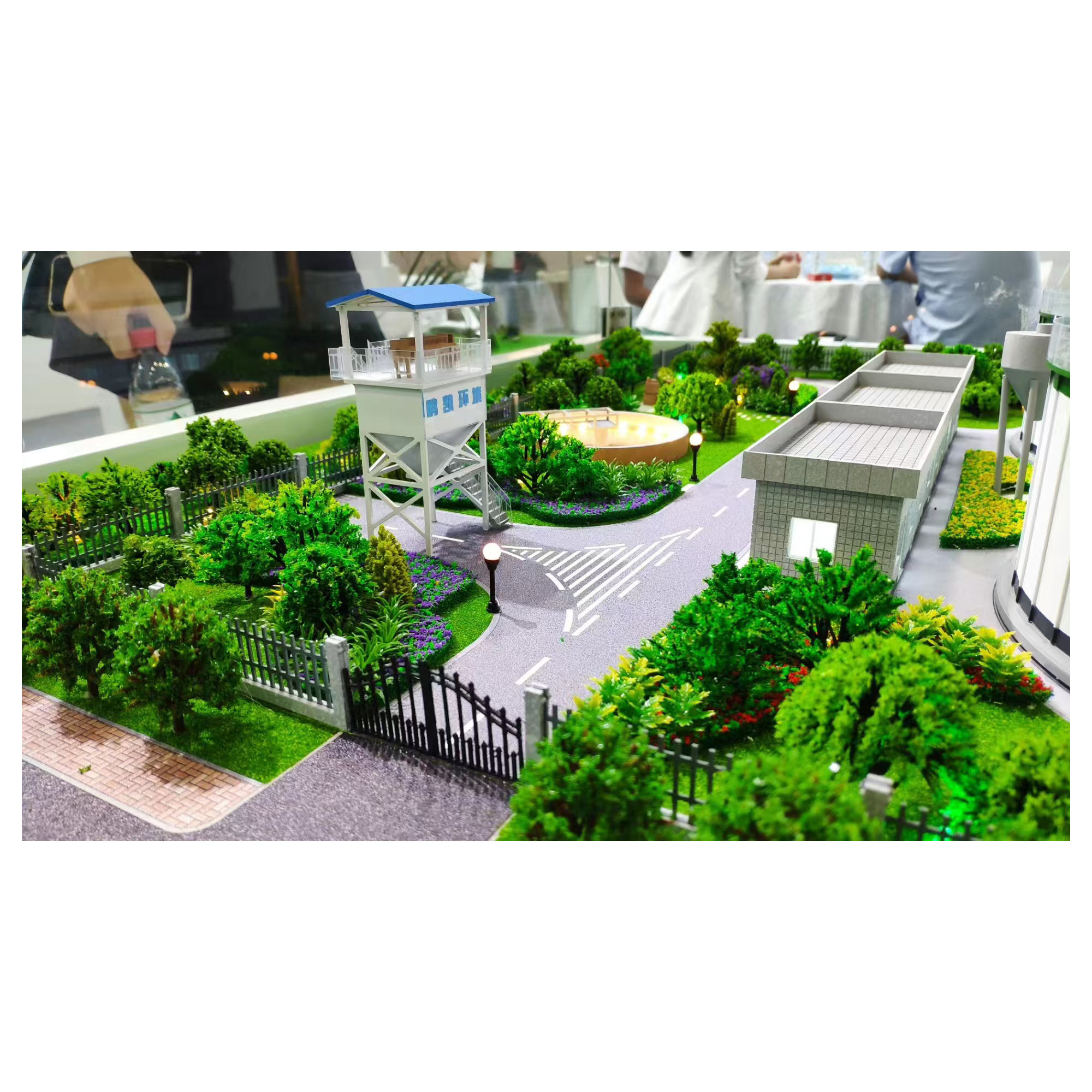 Landscape Design Model 1:100 Urban Model Architecture Modern Style